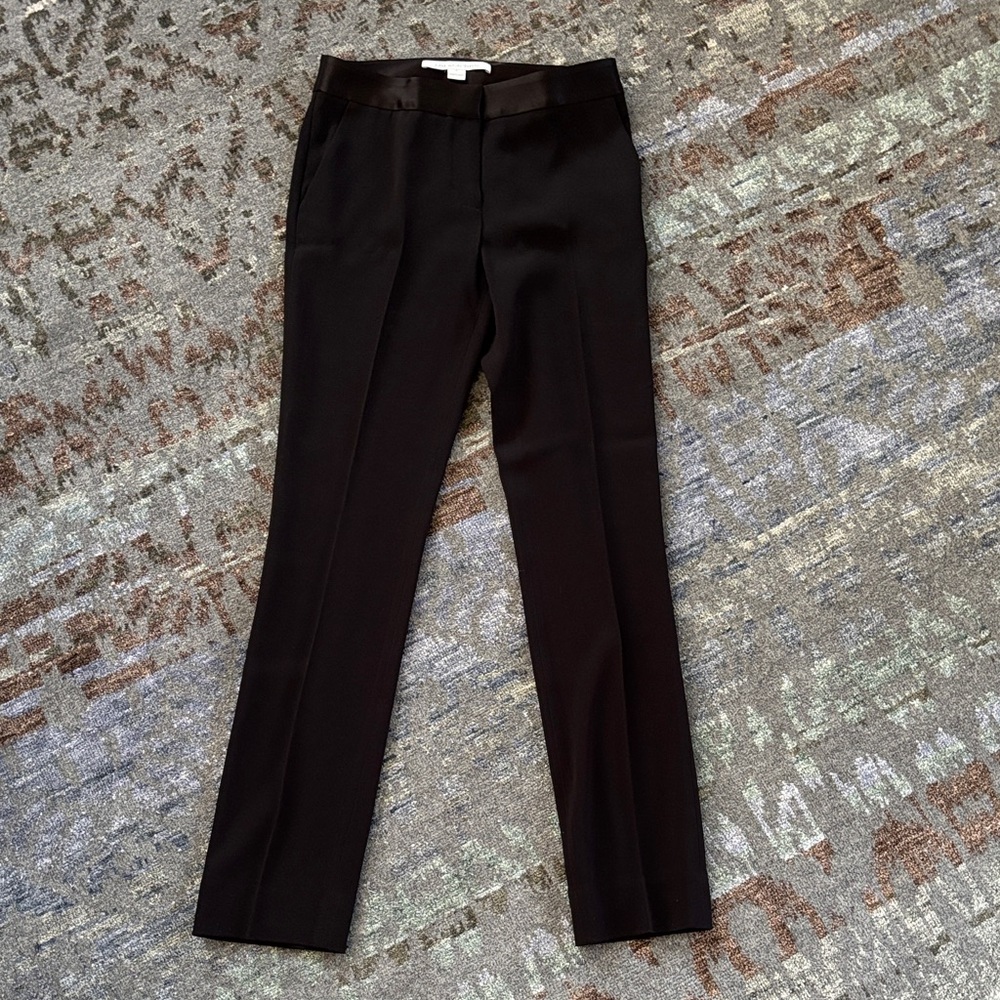 Diane Von Furstenberg Black Trousers